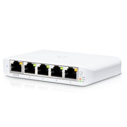 Switch Gestionado Ubiquiti USW-Flex Mini 5 Puertos
RJ45 10/100/1000 POE