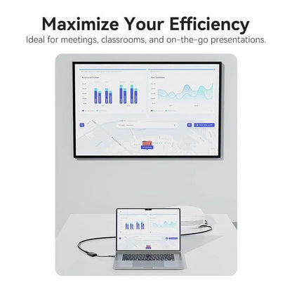 Adaptador Vention ACYHB
USB Tipo-C Macho
USB Macho - HDMI Hembra