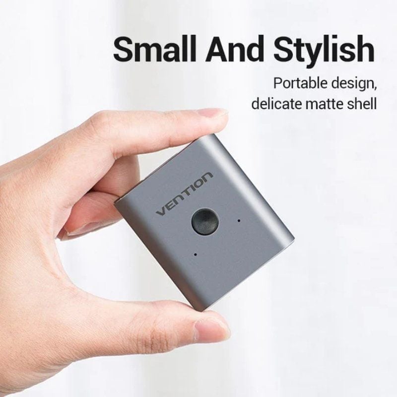 Switch Conmutador 4K HDMI 2.0 Bidireccional Vention AFUH0 HDMI Hembra 
2x HDMI Hembra