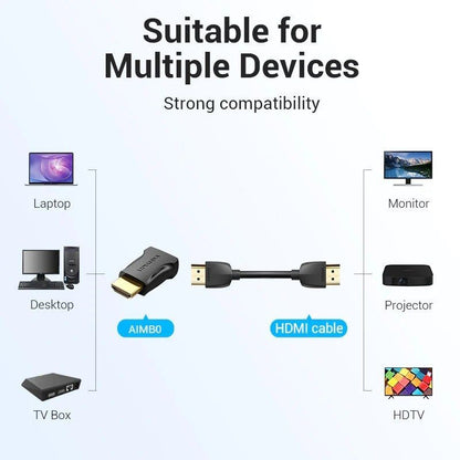 Adaptador hdmi 4k vention aimb0