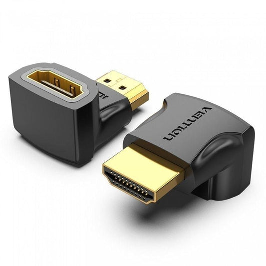 Adaptador HDMI 4K 90º Vention AIOB0-2
HDMI Macho - HDMI Hembra
Pack 2 Uds