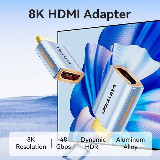 Adaptador hdmi 8k vention aivh0