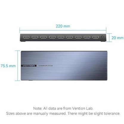 Splitter HDMI 8 en 1 Vention AKQB0-EU
8xHDMI