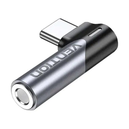 Adaptador Audio Vention BGWH0
Jack 3.5 Hembra - USB Tipo-C Macho
Gris