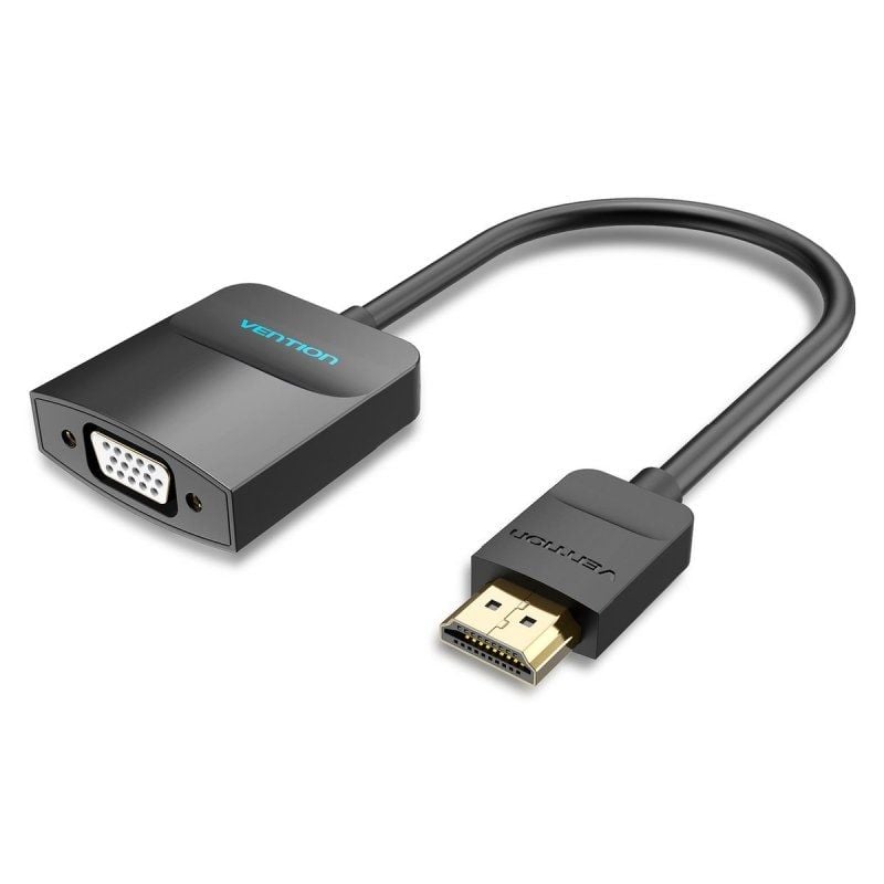 Conversor Vention 42161 HDMI Macho - VGA Hembra - Jack 3.5 Hembra
15cm
Negro