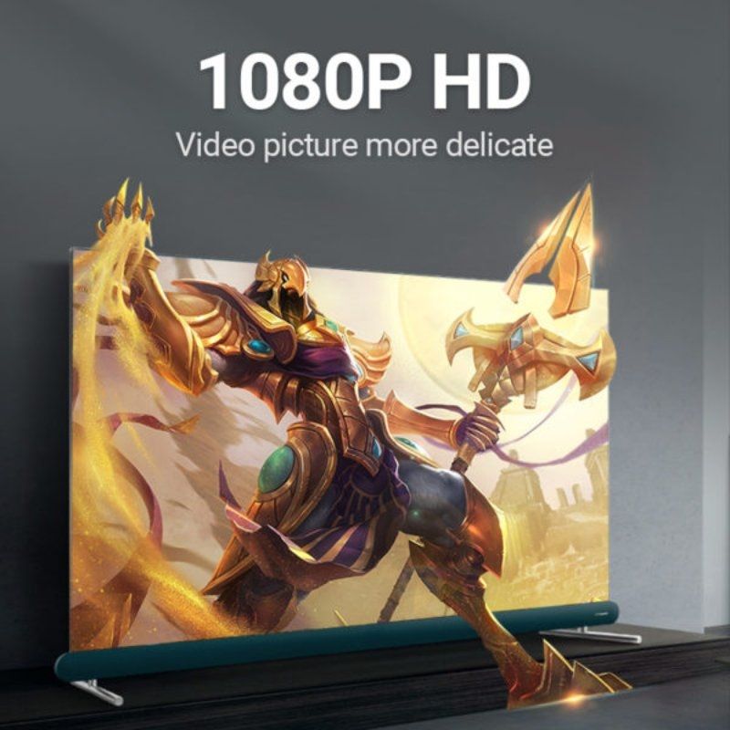 Convertidor RCA a HDMI Vention AEFB0
RCA Hembra - HDMI Hembra - MiniUSB Hembra