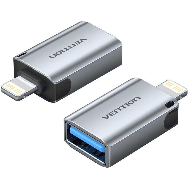 Adaptador OTG USB Vention CUCH0
USB Hembra - Lightning Macho
Azul