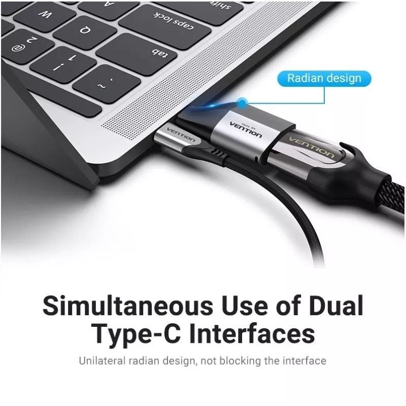 Adaptador USB Tipo-C Vention TCDH0
USB Tipo-C Macho - HDMI Hembra