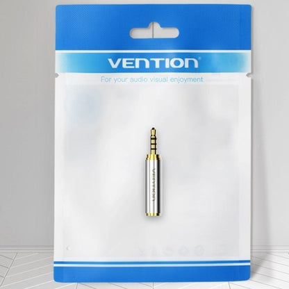 Adaptador Jack Vention VAB-S02
Jack 2.5 Macho - Jack 3.5 Hembra
Plata