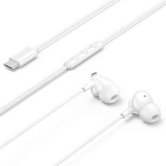 Auriculares Intrauditivos Vention Echo Lite USB-C In-Ear
con Micrófono
USB Tipo-C
Blancos