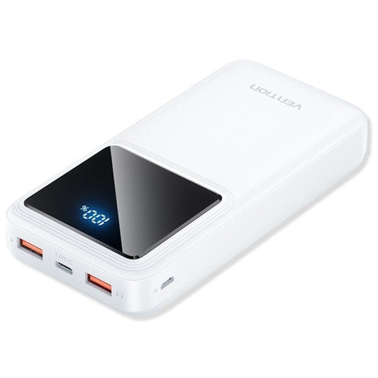 Powerbank 20000mAh Vention FHLW0
22.5W
Blanca
