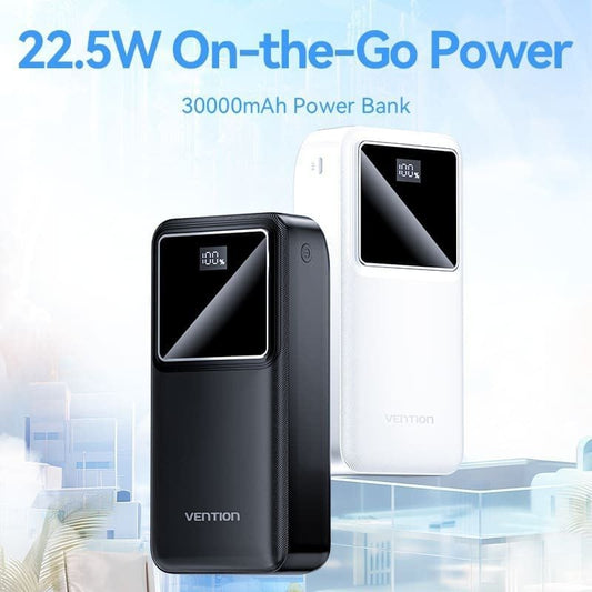 Powerbank 30000mAh Vention FHMB0
22.5W
Negra