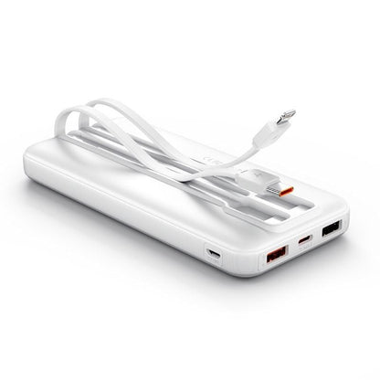 Powerbank 10000mAh Vention FHOW0
22.5W
Blanca
Incluye Cable USB TIpo-C y Lightning