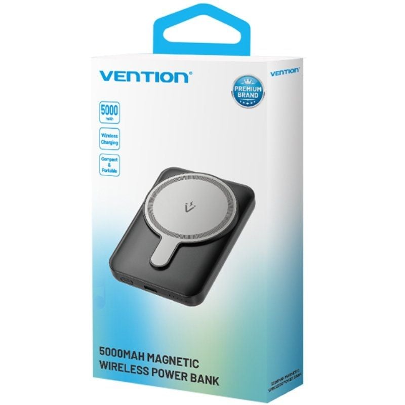 Powerbank 5000mAh Vention FHSP0
20W
Wireless
Rosa