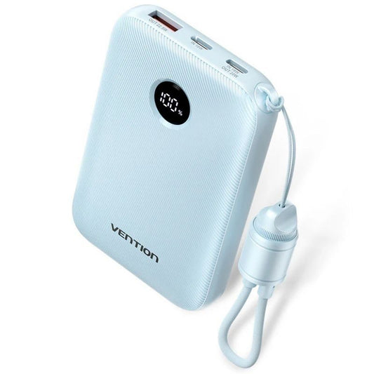 Powerbank 10000mAh Vention FKAL0-C
22.5W
Azul