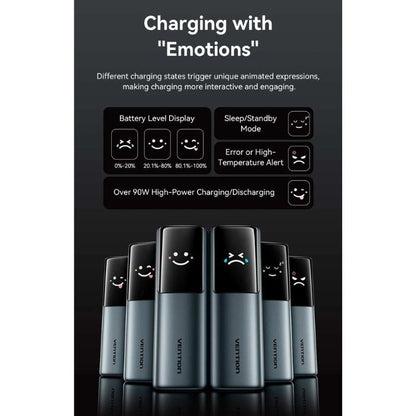 Powerbank 20000mAh Vention FKFH0
165W
Gris