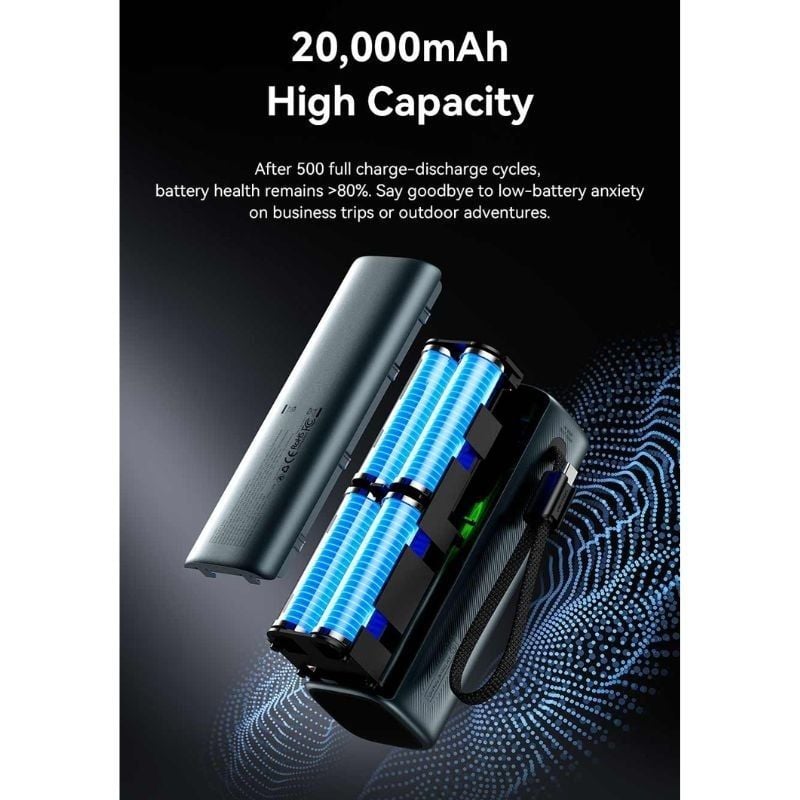 Powerbank 20000mAh Vention FKFH0
165W
Gris
Incluye Cable USB Tipo-C