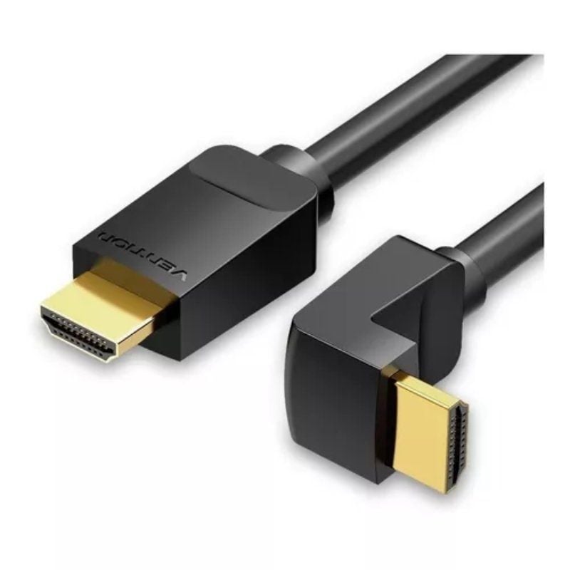 Cable HDMI 2.0 4K Acodado 90º Vention AARBH
HDMI Macho - HDMI Macho
2m
Negro