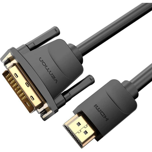 Cable Conversor Vention ABFBG
DVI-D Macho - HDMI Macho
1.5m
Negro
