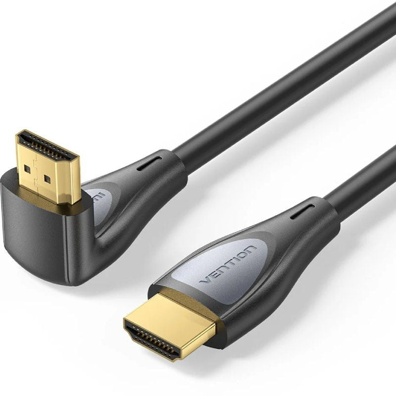 Cable HDMI 2.0 4K Acodado Vention ALQBF
HDMI Macho - HDMI Macho
1m
Negro