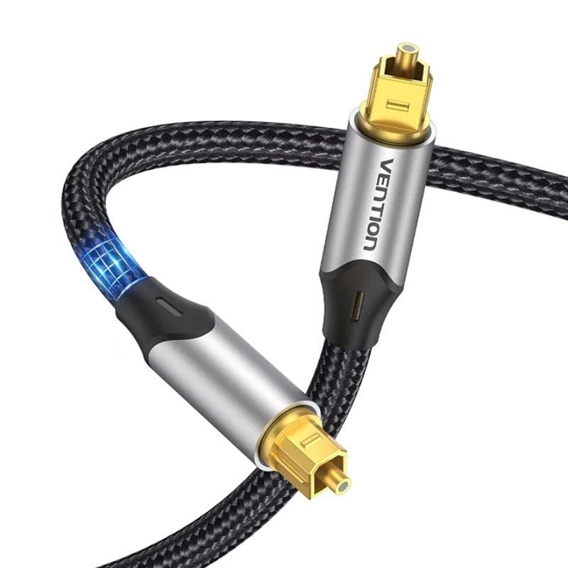 Cable de Audio de Fibra óptica Vention BAVHF
1m
Gris