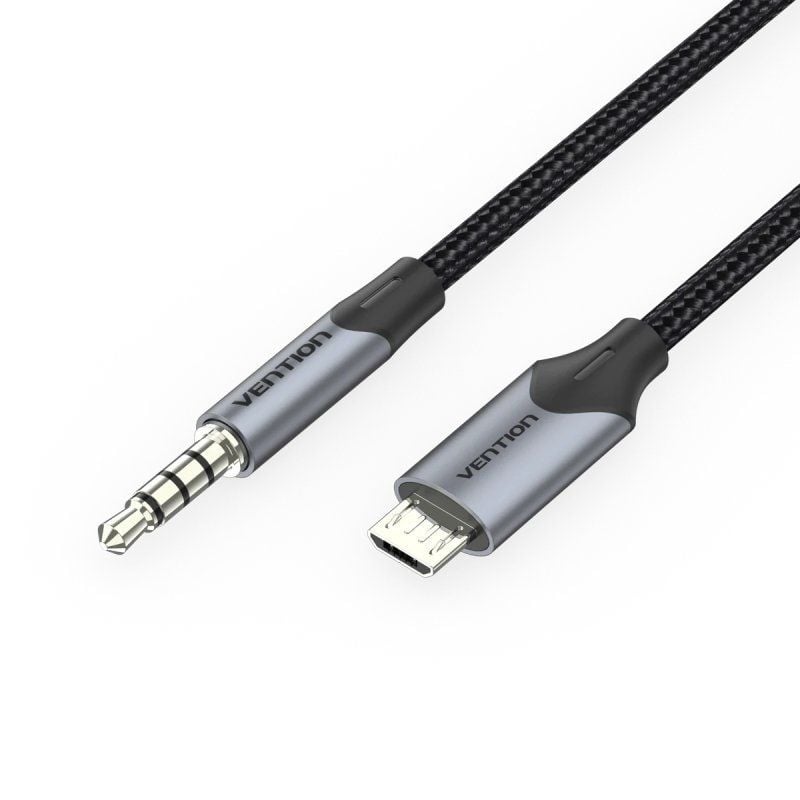 Cable Audio Vention BDGBG
MicroUSB Macho - Jack 3.5 Macho
1.5m
Negro