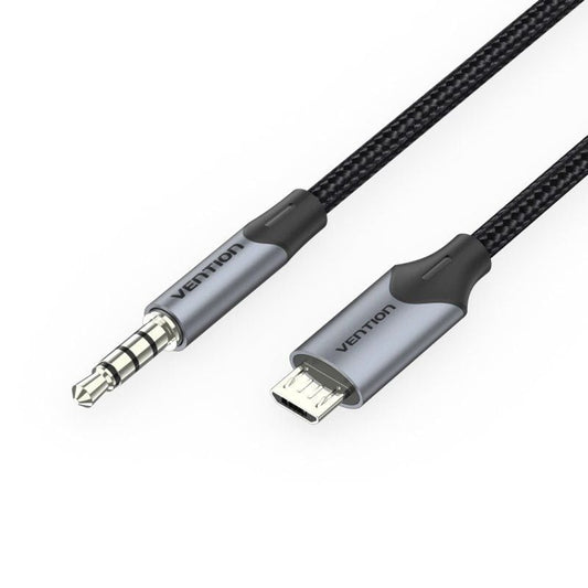 Cable Audio Vention BDGBG
MicroUSB Macho - Jack 3.5 Macho
1.5m
Negro