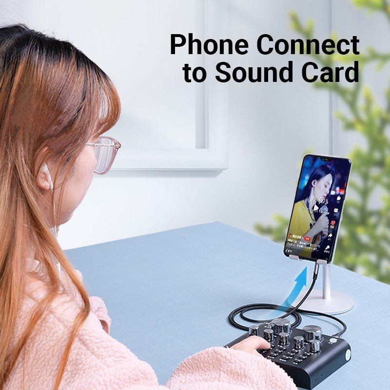 Cable Audio Vention BDGBG
MicroUSB Macho - Jack 3.5 Macho
1.5m
Negro