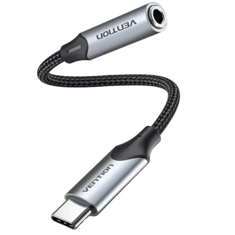 Conversor Vention BGMHF
Jack 3.5 Hembra - USB Tipo-C Macho
1m
Gris