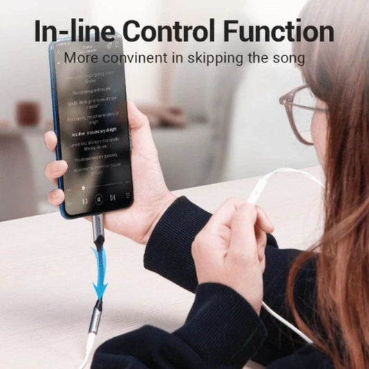 Conversor Vention BGMHF
Jack 3.5 Hembra - USB Tipo-C Macho
1m
Gris