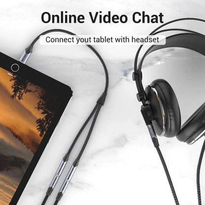 Cable Conversor USB Tipo-C Vention BGNHY
USB Tipo-C Macho - 2x Jack 3.5 Hembra
30cm
Gris