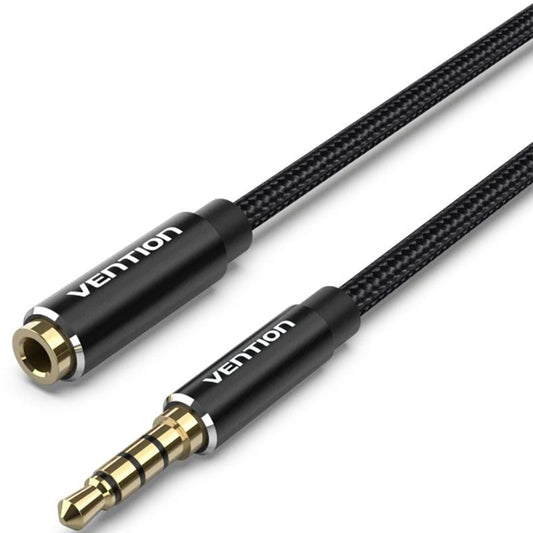 Cable Estéreo Vention BHCBI
Jack 3.5 Macho - Jack 3.5 Hembra
3m
Negro