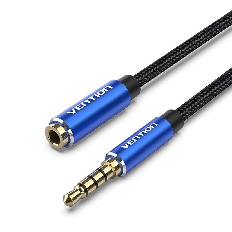 Cable Estéreo Vention BHCLJ
Jack 3.5 Macho - Jack 3.5 Hembra
5m
Azul