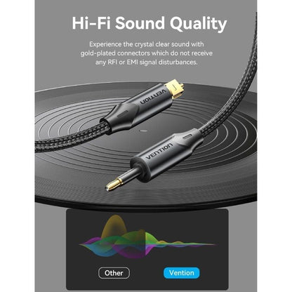 Cable de Audio de Fibra óptica Vention BKCBH
2m
Negro