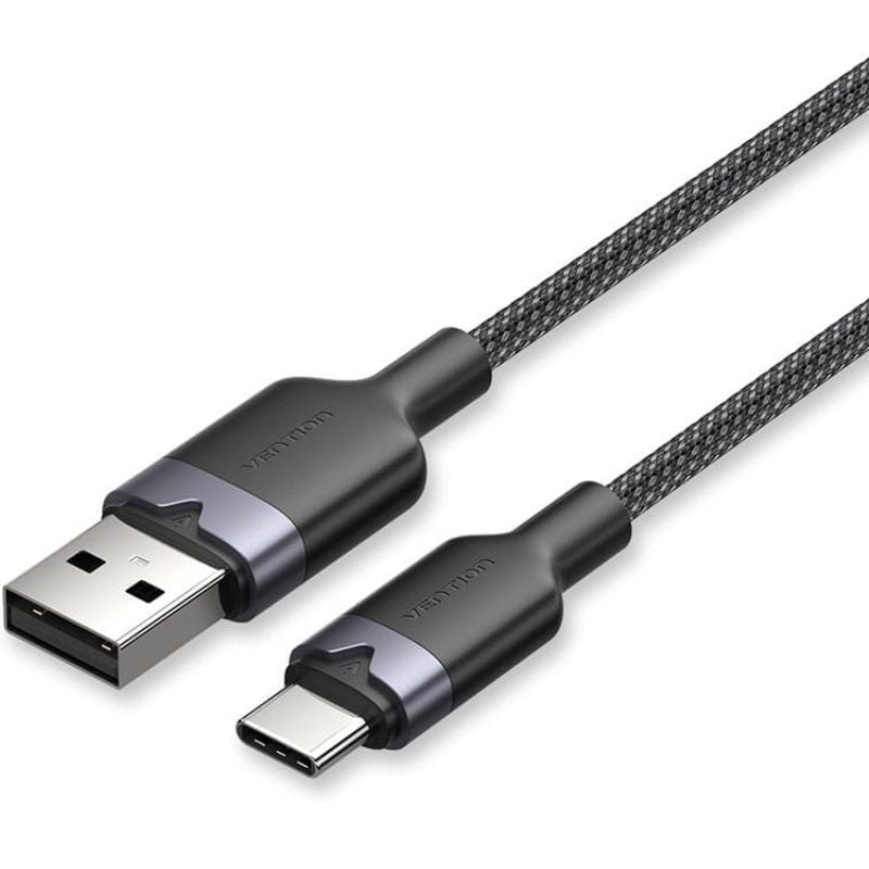 Cable USB 2.0 Tipo-C Vention CTNBH
USB Tipo-C Macho - USB Macho
Hasta 60W
480Mbps
2m
Negro