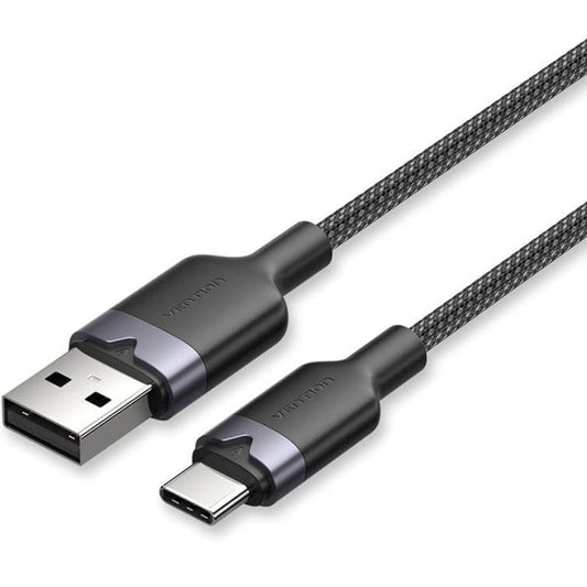Cable USB 2.0 Tipo-C Vention CTNBH
USB Tipo-C Macho - USB Macho
Hasta 60W
480Mbps
2m
Negro