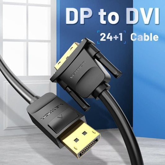 Cable Conversor Vention HAFBG
DisplayPort Macho - DVI Macho
1.5m
Negro