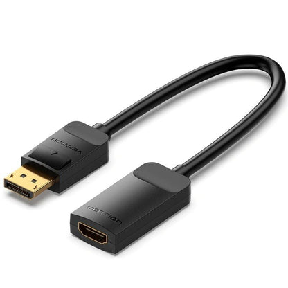 Cable Conversor Vention HBZBB
DisplayPort Macho - HDMI 4K Hembra
15cm
Negro