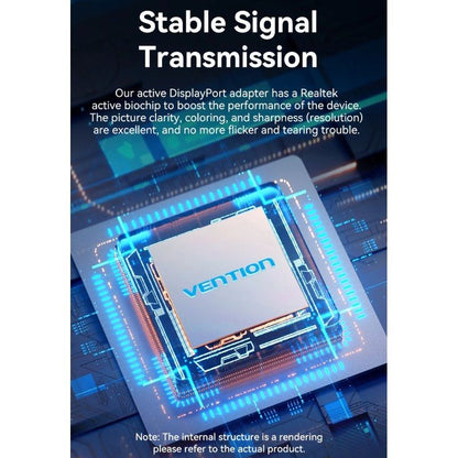 Cable Conversor Vention HBZBB
DisplayPort Macho - HDMI 4K Hembra
15cm
Negro