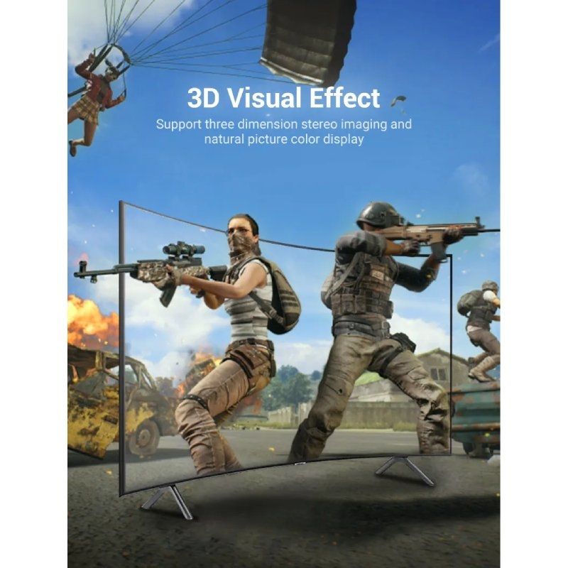 Cable DisplayPort 1.4 8K Vention HCCBG
DisplayPort Macho - DisplayPort Macho
1.5m
Negro