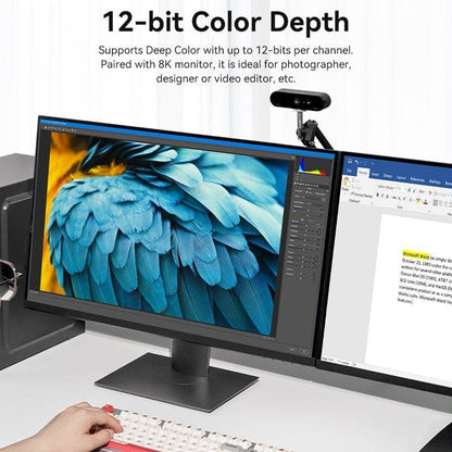 Cable Conversor DisplayPort 1.4 8K Vention HCFLH
DisplayPort Macho - Mini DisplayPort Macho
2m
Negro y Azul