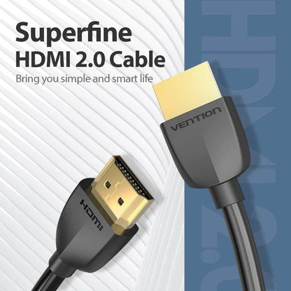 Cable HDMI 2.0 4K Portatil Vention AAIBH
HDMI Macho - HDMI Macho
2m
Negro