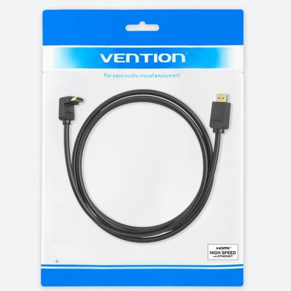 Cable HDMI 2.0 4K Acodado Vention AAQBH
HDMI Macho - HDMI Macho
2m
Negro