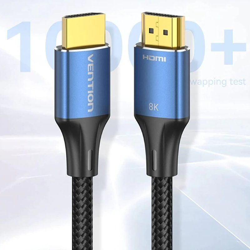 Cable HDMI 2.1 8K Vention ALGLI
HDMI Macho - HDMI Macho
3m
Azul