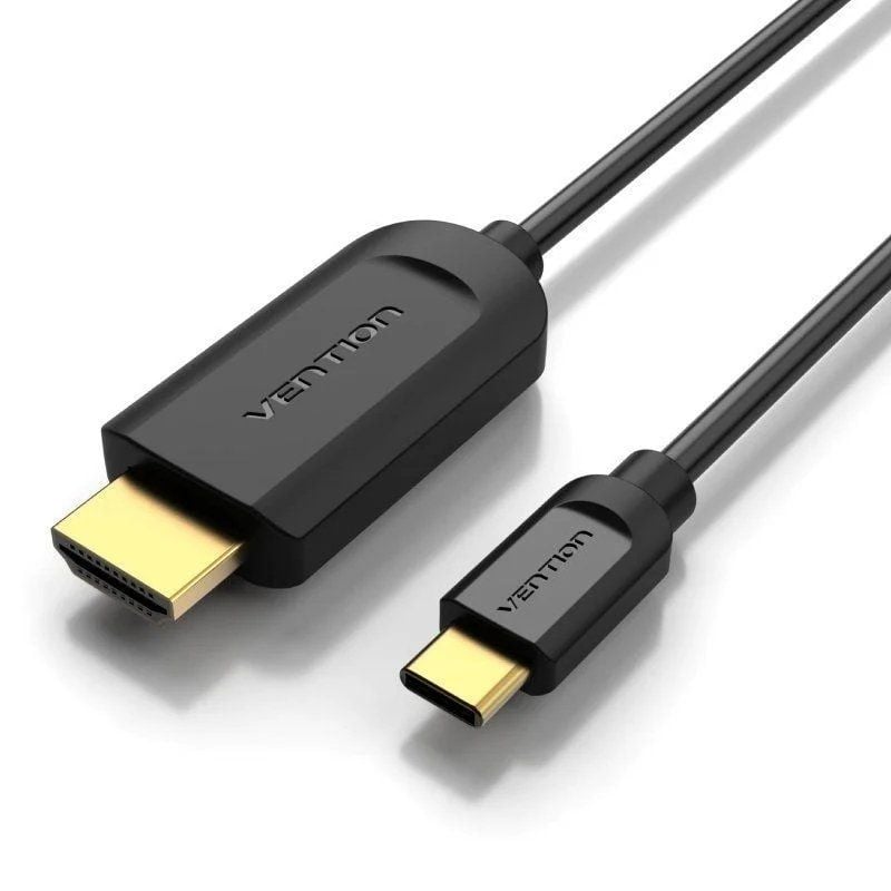 Cable Conversor HDMI 1.4 4K Vention CGUBF
USB Tipo-C Macho - HDMI Macho
1m
Negro