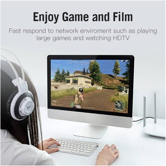 Cable de Red RJ45 SFTP Vention ICDBN Cat.7
15m
Negro