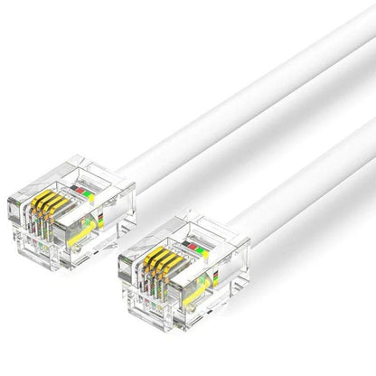 Cable de Teléfono RJ11 6P4C Vention IQBWJ
5m
Blanco