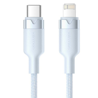 Cable USB Tipo-C Lightning Vention LALSH
USB Tipo-C Macho - Lightning Macho
27W
480Mbps
2m
Azul