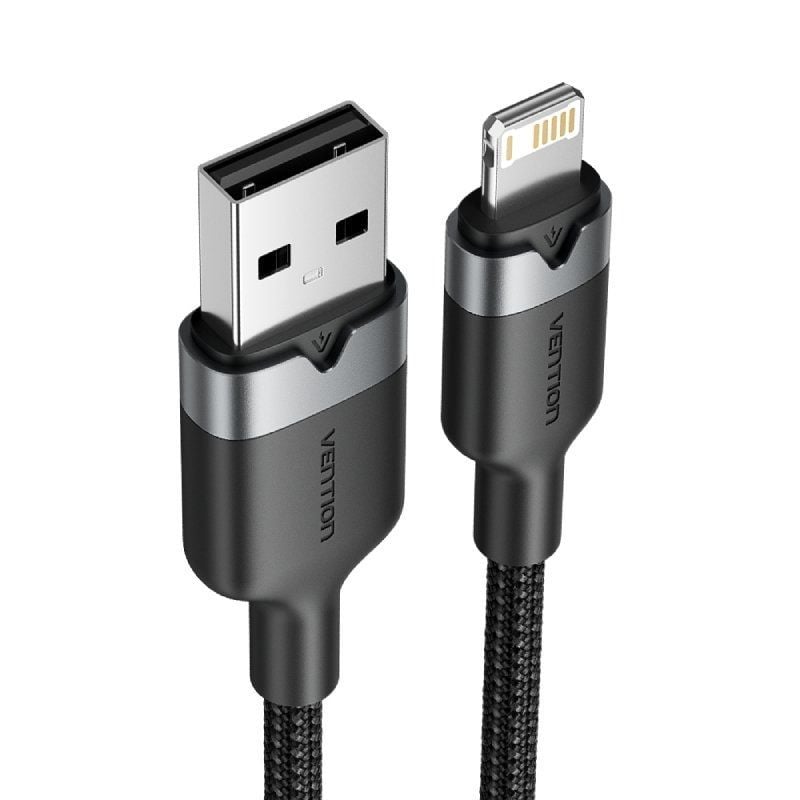 Cable USB Lightning Vention LANBF
USB Macho - Lightning Macho
480Mbps
1m
Negro