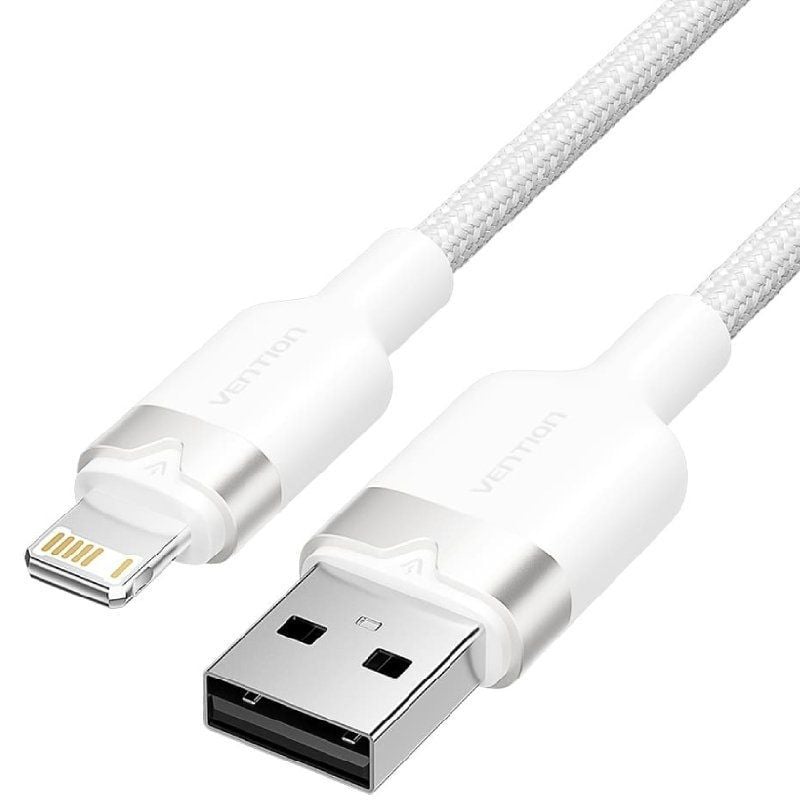 Cable USB Lightning Vention LANWF
USB Macho - Lightning Macho
480Mbps
1m
Blanco